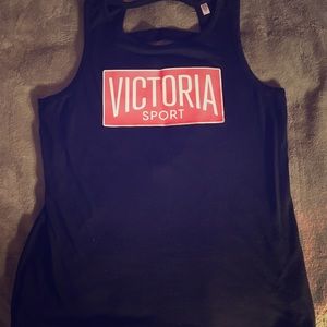 Victoria Sport cage back tank top